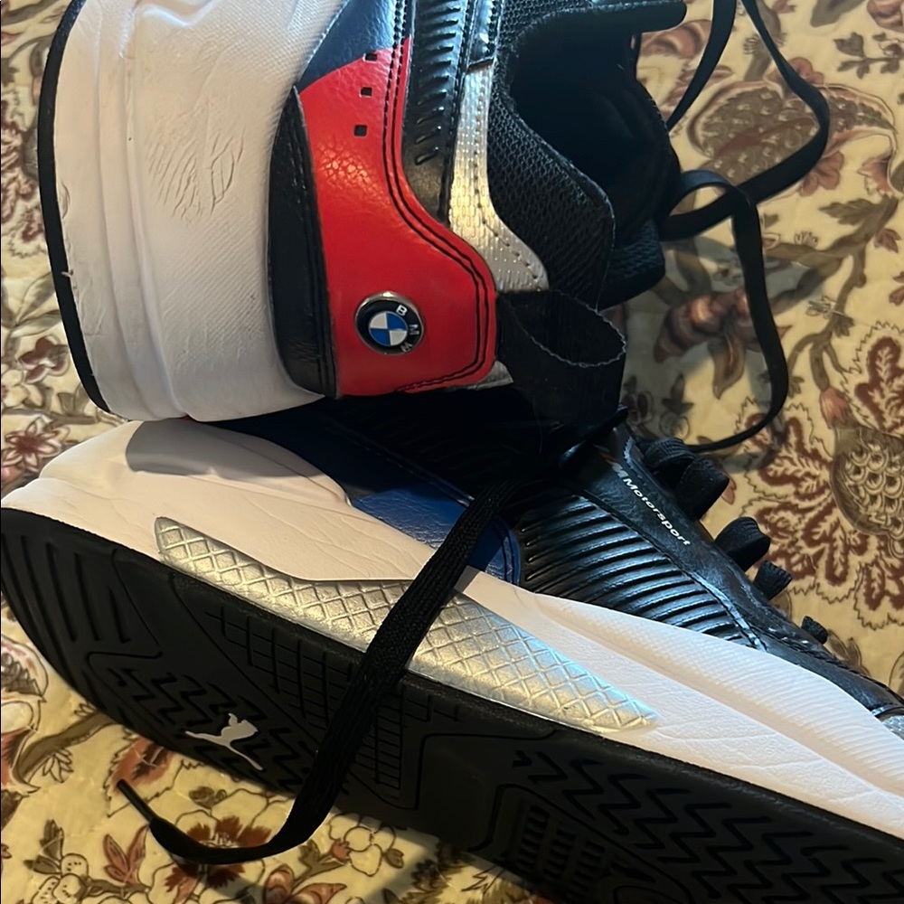 Men’s Puma BMW Motorsport Sneakers Size 10 Motorcycle Shoes